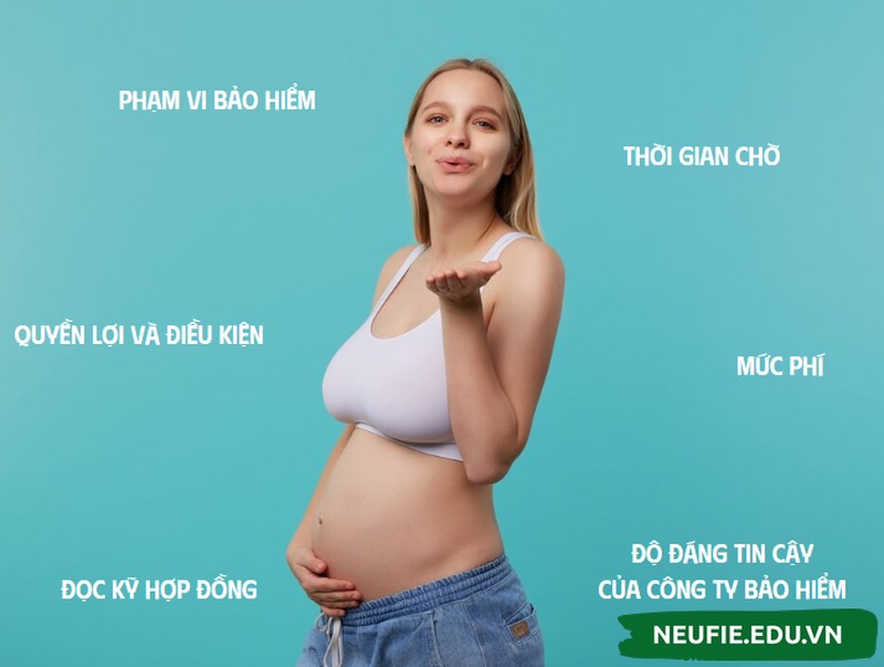 Các yếu tố cần xem xét khi mua bảo hiểm thai sản