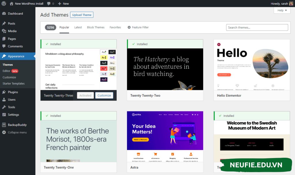 WordPress là một trong những nền tảng phổ biến để tạo blog