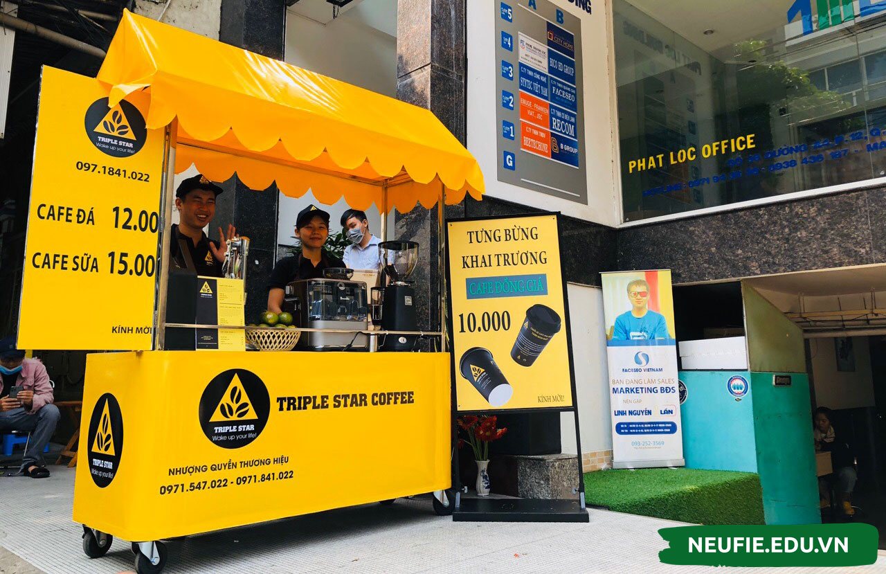 Bán cà phê, trà sữa take away là ý tưởng hay để kinh doanh ở Sài Gòn