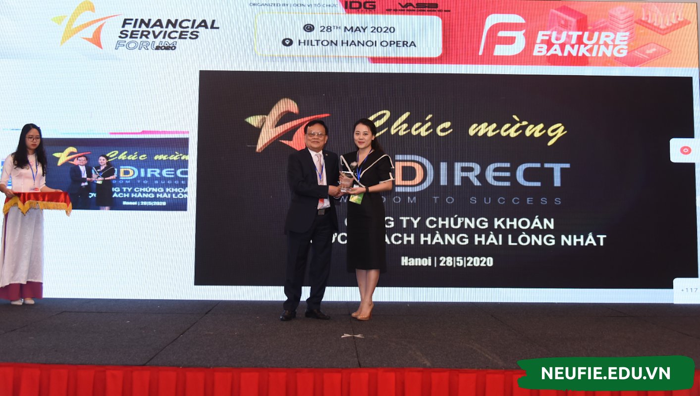VNDIRECT nhận giải thưởng công ty chứng khoán khách hàng hài lòng nhất