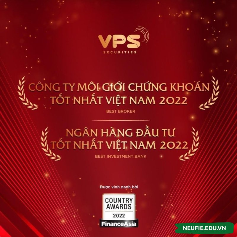 VPS vinh dự nhận giải thưởng công ty môi giới chứng khoán tốt nhất Việt Nam 2022