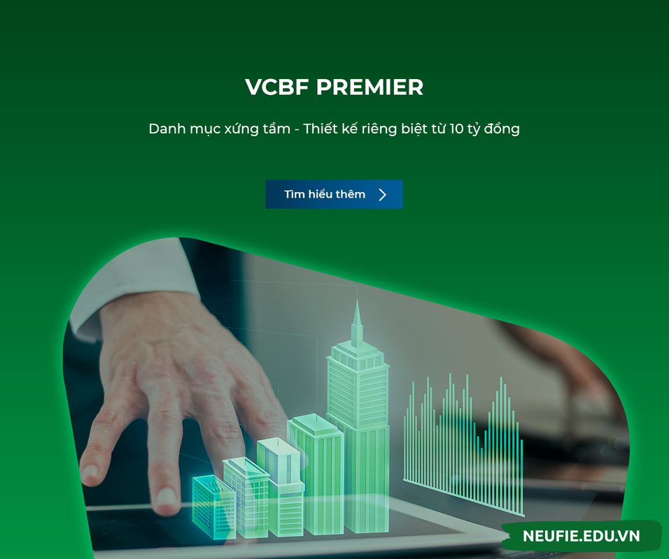Ở tại thời điểm năm 2029, VCBF có tổng giá trị công ty là 154.1 đô la. Một số quỹ mà công ty đã phát hành đó là: Quỹ VCBF – FIF (an toàn), VCBF – BCF (Quỹ tăng trưởng),...Các quỹ có tốc độ tăng trưởng khá ổn định, thông thường sẽ từ khoảng 15% tới 30%/năm trở lên.